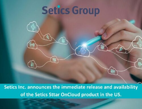 Setics Inc. announces the immediate release and availability of the Setics Sttar OnCloud product in the US.